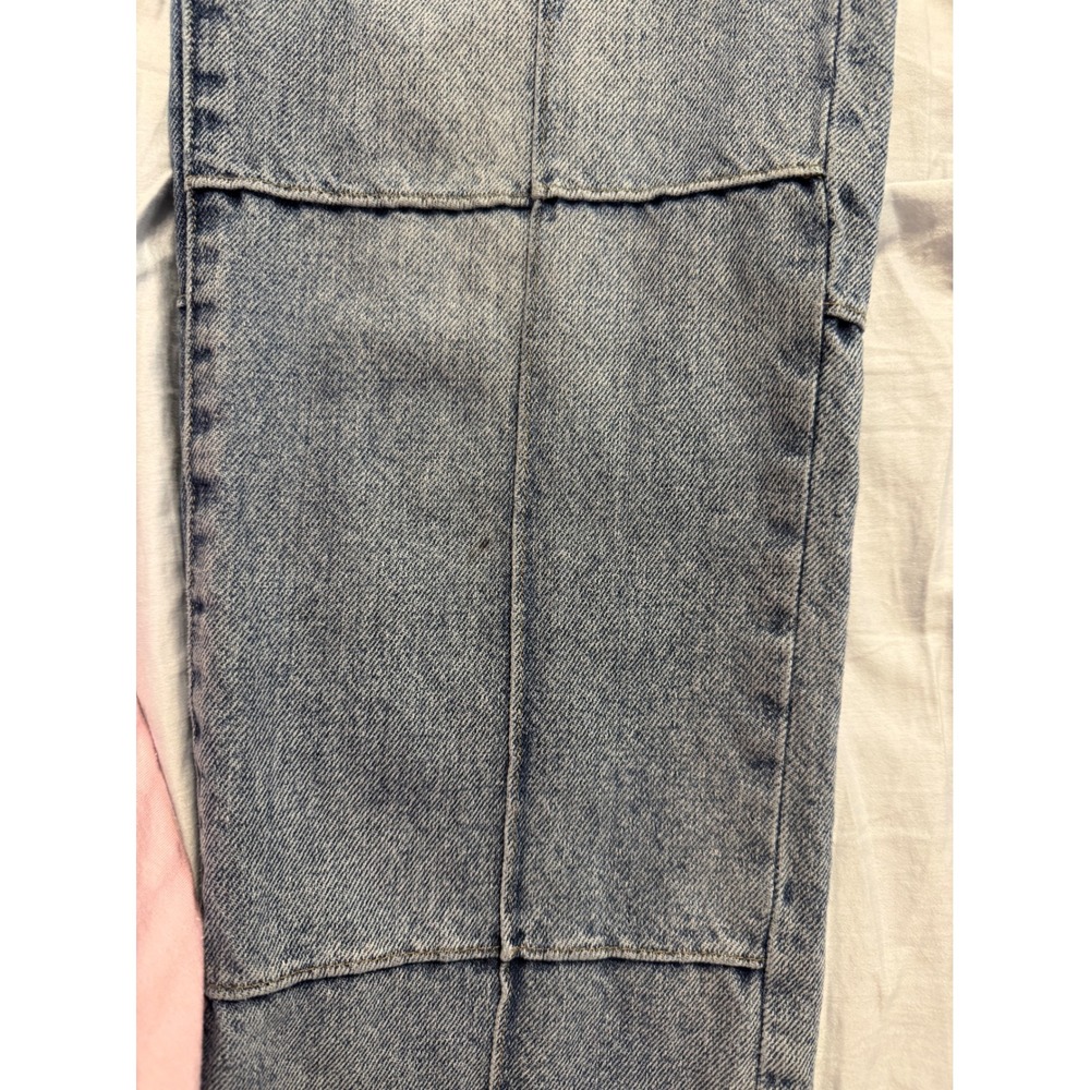 Pistola Cassie Super High Rise Straight Jeans Meridian Blue Hemp Blend Size 27 - Picture 13 of 13